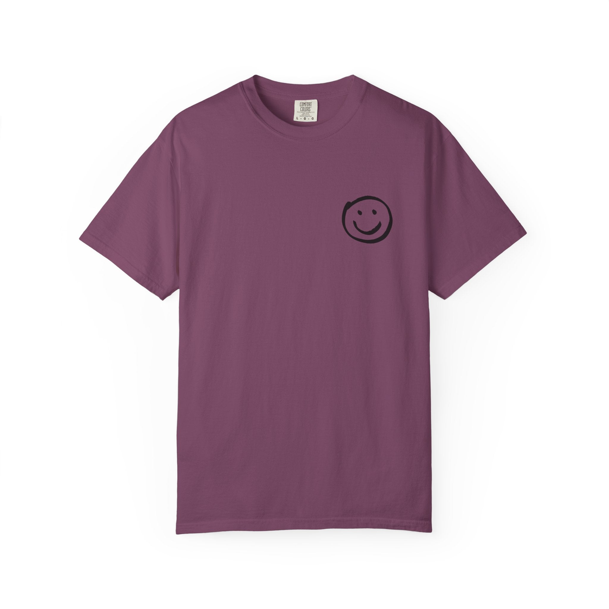 Graphic T-Shirt — “Smile, You Made God’s Wake Up List” Religious Inspirational Tee with Smiley