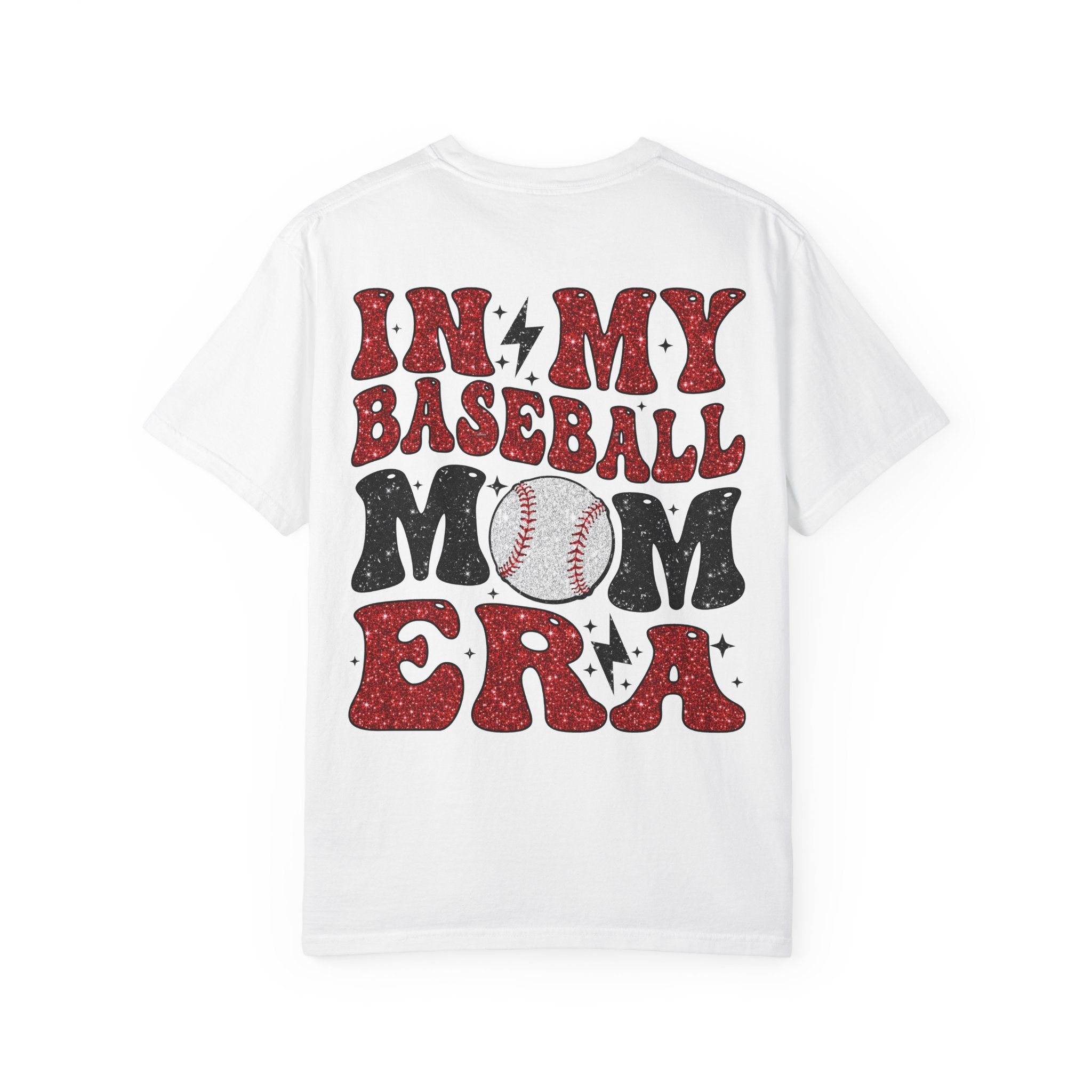 Baseball Mom T-Shirt — "In My Baseball Mom Era" Retro Graphic Tee