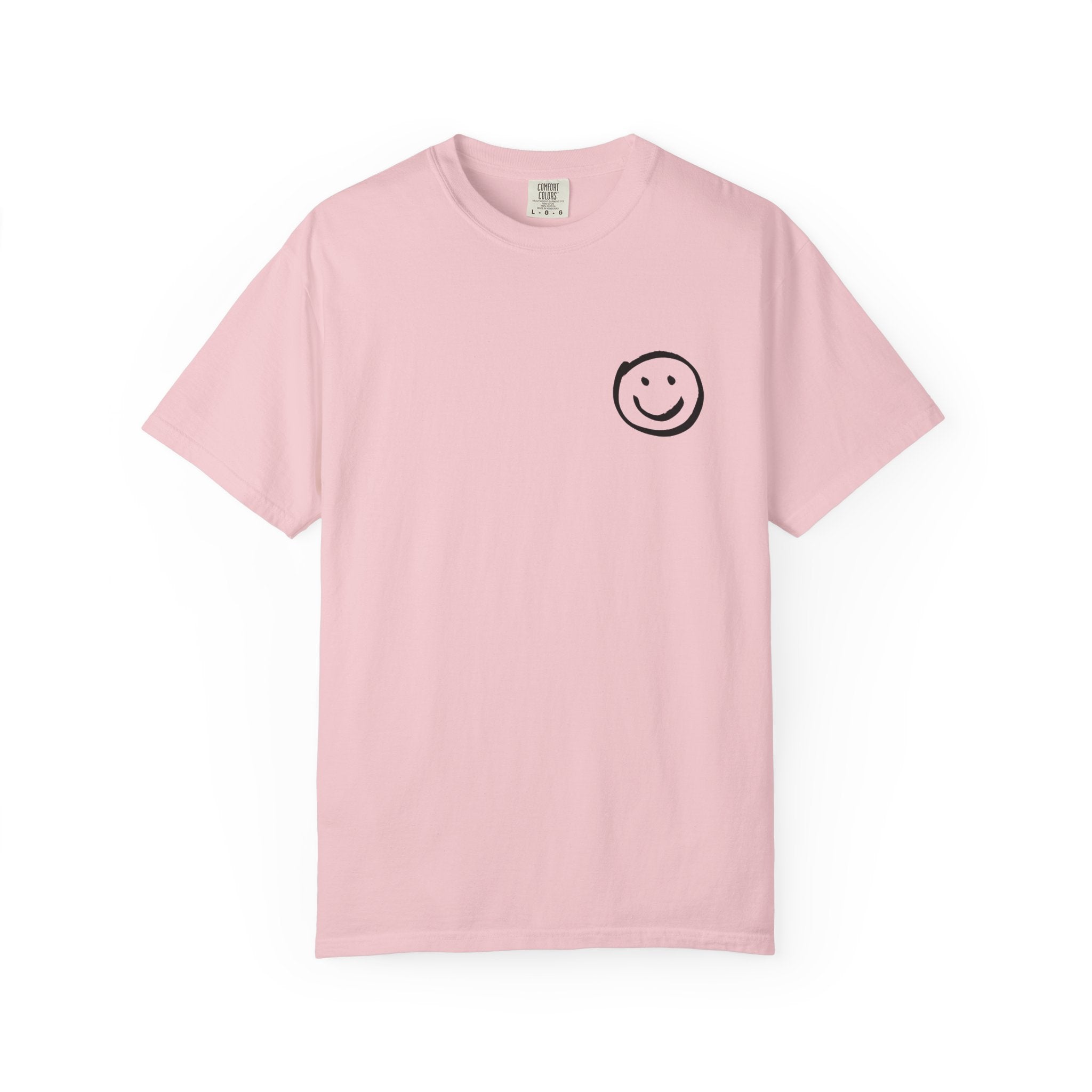 Graphic T-Shirt — “Smile, You Made God’s Wake Up List” Religious Inspirational Tee with Smiley