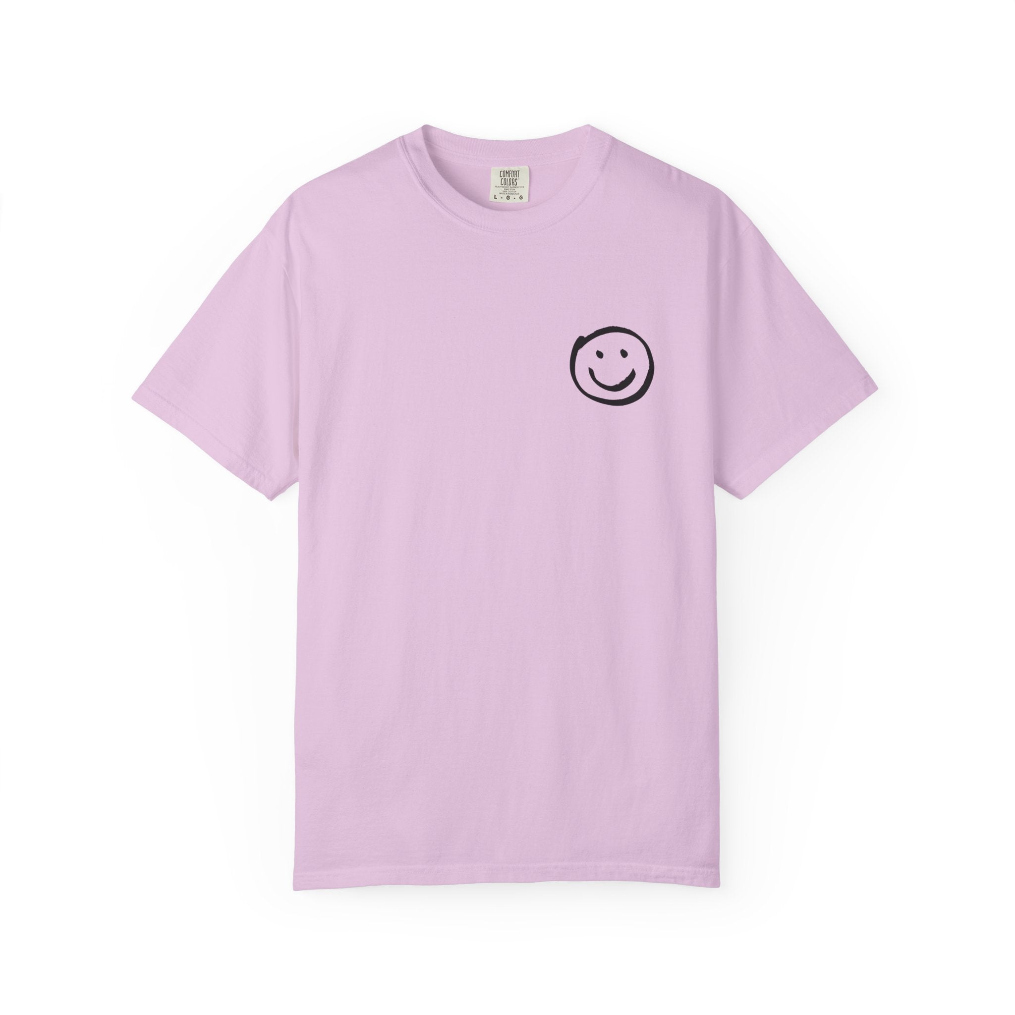 Graphic T-Shirt — “Smile, You Made God’s Wake Up List” Religious Inspirational Tee with Smiley