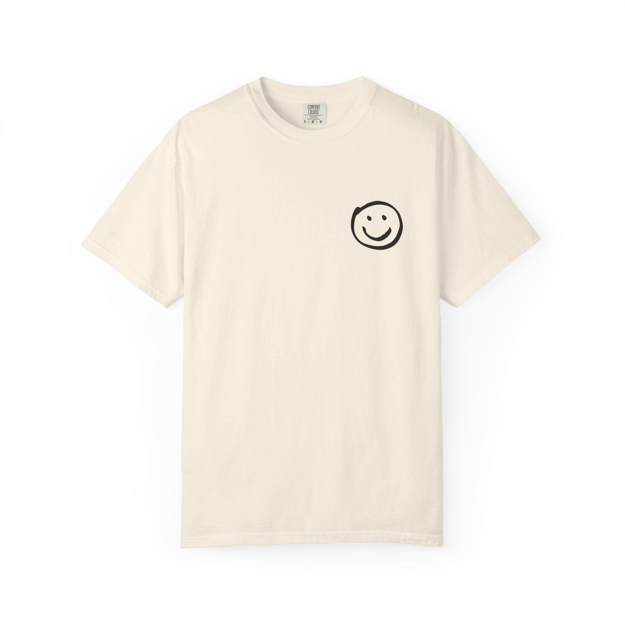 Graphic T-Shirt — “Smile, You Made God’s Wake Up List” Religious Inspirational Tee with Smiley