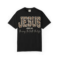 Jesus Leopard Print T‑Shirt | John 14:6 Scripture Tee