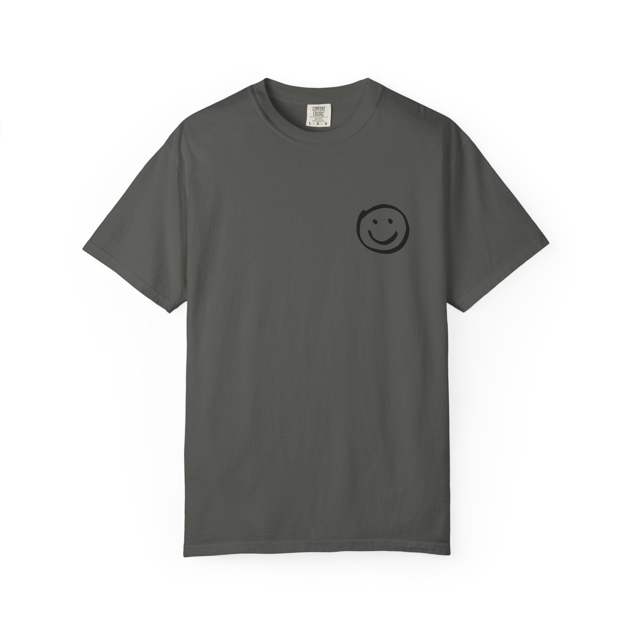 Graphic T-Shirt — “Smile, You Made God’s Wake Up List” Religious Inspirational Tee with Smiley