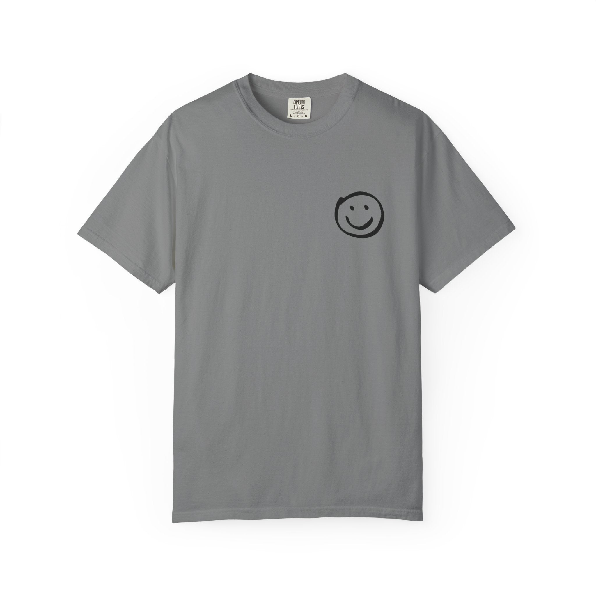 Graphic T-Shirt — “Smile, You Made God’s Wake Up List” Religious Inspirational Tee with Smiley
